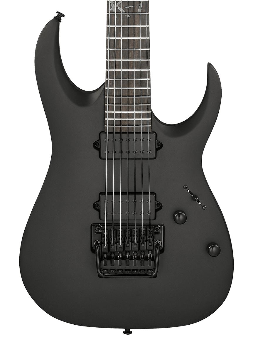 Ibanez K7YIN 'Munky' Signature 7-String In Black Flat - Andertons